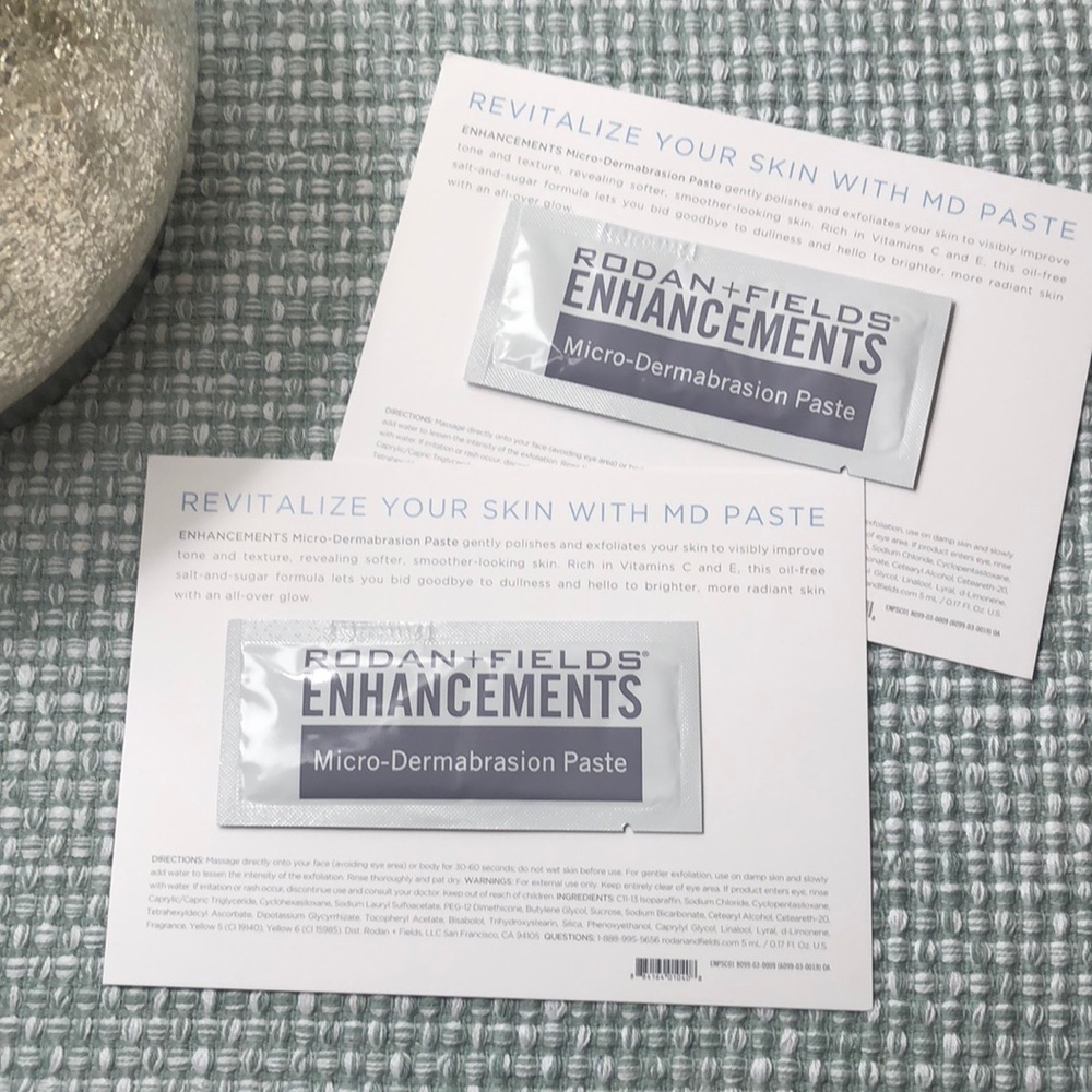 Rodan and Fields Microdermabrasion Paste